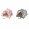 Pet Dog Cat Nest Tent House Puppy Cushion Warm Soft Sleeping Winter Fluffy Beds