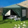 3x3M Pop-up Gazebo Heavy Duty Canopy Garden Party Tent Waterproof with 4 Sides