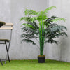 1.3m Artificial Palm Tree Indoor Decor Tropical Green Plant Home Office 5-Branch