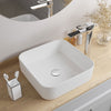 Marble Stone Look Wash Basin Ceramic Vessel Bathroom Sink Porcelain AboveCounter