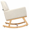 Fabric Upholstered Recliner Rocking Chair Armchair Lounge Sofa Seat Relax Rocker