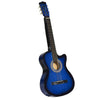38in Beginner Acoustic Electric Cutaway Guitar with Case Premium Gloss Finish