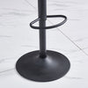 2x Breakfast Bar Stools Velvet Swivel Gas Lift Chairs Kitchen Pub Cafe Barstools
