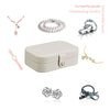 Jewelry Boxes Organizer Portable Travel Leather Jewellery Ornaments Case Storage
