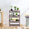 Industrial Vintage Folding Pot Plant Stand Display Flower Rack Extend 3 Tiered