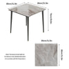 80cm Square Marble Kitchen Dining Table Meeting Room Office Lounge Coffee Table