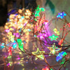LED Star Lights Battery Garden Fairy String Micro Wedding Party Bedroom Decor
