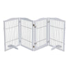 Folding Puppy Dog Play Pen Gate Fence Safety Barrier Pet Divider Free Standing