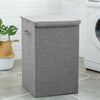 Large Laundry Basket with Lid Collapsible Clothes Storage Washing Bin Box Hamper