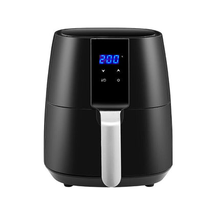 Black Air Fryer 3.8L Rapid Healthy Cooker Oven Low Fat Oil Free Food Frying