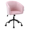 Velvet Desk Chair Adjustable Swivel Office Chair Vanity Chair for Home/Office