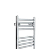 Bathroom Straight Heated Towel Rail Radiator Ladder Warmer Heating Chrome Black