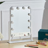 Hollywood Make-up Table Mirror Vanity 12 Lights LED Mirror Dimmable 3 Color Mode