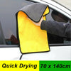 Large Car Drying Towel Super Absorbent Auto Car Washing Cleaning Cloth 70x140cm