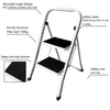 Folding 2 3 4 Step Ladder Safety Non Slip Mat Tread Foldable Kitchen Home DIY