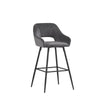 1/2X Bar Stools Velvet Breakfast Chair Kitchen High Counter Stool Pub Restaurant