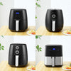 Air Fryer 3.8L /5L/ 6.5L 1450W Oven Cooker Oil Free Low Fat Digital Kitchen