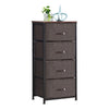 Chest of Drawers Bedroom Storage Unit with Fabric Drawers Hallway Living Room BN