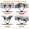 XL Corner TV Wall Mount For TVs Up To 65" - Easy To Install Single Stud Design