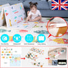 2 SIDE THICK BABY KIDS PLAY MAT CRAWLING FOAM FOLDABLE CARTOON WATERPROOF CARPET
