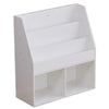 Kids Bookcase Book Shelf Storage Display Rack Organizer Holder White