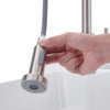 SINK Mono Kitchen Mixer Tap Pull-out Hose Spray Chrome Basin Sink Faucet Taps UK