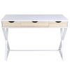 Household Computer Desk Office PC Laptop Table with 3 Drawers for Home Study Use