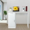 White Computer Desk Study Laptop PC Table Workstation Drawer Storage Home Office