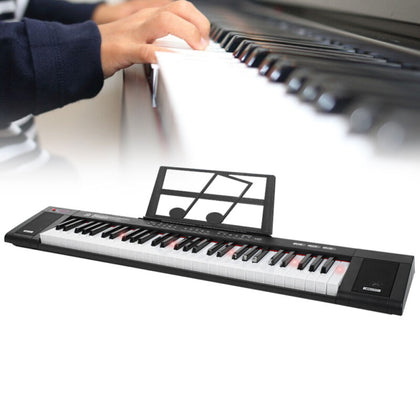 61Keys Digital Music Piano Keyboard -Mic- Portable Electronic Musical Instrument