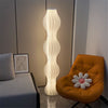 Floor Lamp Colour Changing Bright Light Standing Lamp with White Shade Art Deco