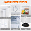 Adjustable Mini Fridge Compact Portable Refrigerator for Car Home Office Dorm
