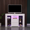 High Gloss Modern LED Display Cabinet Sideboard Buffet Cupboard TV Unit Stand UK