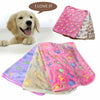 Soft Cozy Pet Warm Paw Printed Fleece Blanket for Cat Kitten Dog & Puppy UK