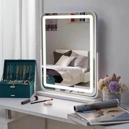 Dressing Table LED Hollywood Vanity Mirror Large Home Make Up Mirror Light Stand