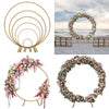 Wedding General Round Metal Wedding Arch Frame 30-200cm Moongate Flower Stand UK