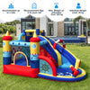 Inflatable Water Slide 6 in 1 Water Park Ship Style Kids Bounce House w/ Blower