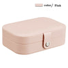 Jewelry Boxes Organizer Portable Travel Leather Jewellery Ornaments Case Storage
