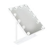 Tabletop Hollywood Vanity Makeup Mirror with 12 Illuminated LED Bulbs Lights