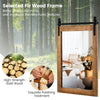 Farmhouse Wall Mirror Rustic Wall Mounted Mirror Rectangle Decorative Mirror