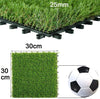 Artificial Grass Lawn Interlocking Patio Deck Tiles Fake Decking Garden Balcony