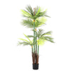 Large Artificial Tree w/ Pot Realistic Fake Tropical Plant Indoor Outdoor Decor