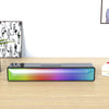 Portable Bluetooth Sound Bar Speaker Wireless RGB Light Sync 3D Stereo Speaker