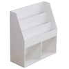 Kids Bookcase Book Shelf Storage Display Rack Organizer Holder White