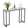 Elegant Marble Console Table Snack Entryway Table Home Office Corner Workbench