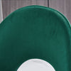Dining Table & Chairs Set 4/6 Velvet Fabric Padded Seat Kitchen Furniture