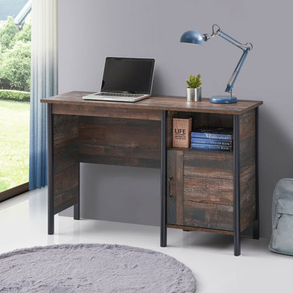 1 Door Desk Classic Oak - Living Room Furniture