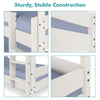 Triple Bunk Bed Pine Wood Kids Children High Sleeper 3Ft Single Bunk Beds Frame