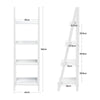 4-Layer Ladder Shelving Unit Home Office Display Rack Etagere Shelf A Frame Unit