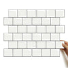 3D WATERPROOF WALLPAPER BATHROOM KITCHEN MOSAIC TILE WALL STICKER SELF-ADHESIVE