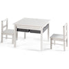 5 in 1 Kids Table and Chair Set Children Building Block Activity Table W/Storage